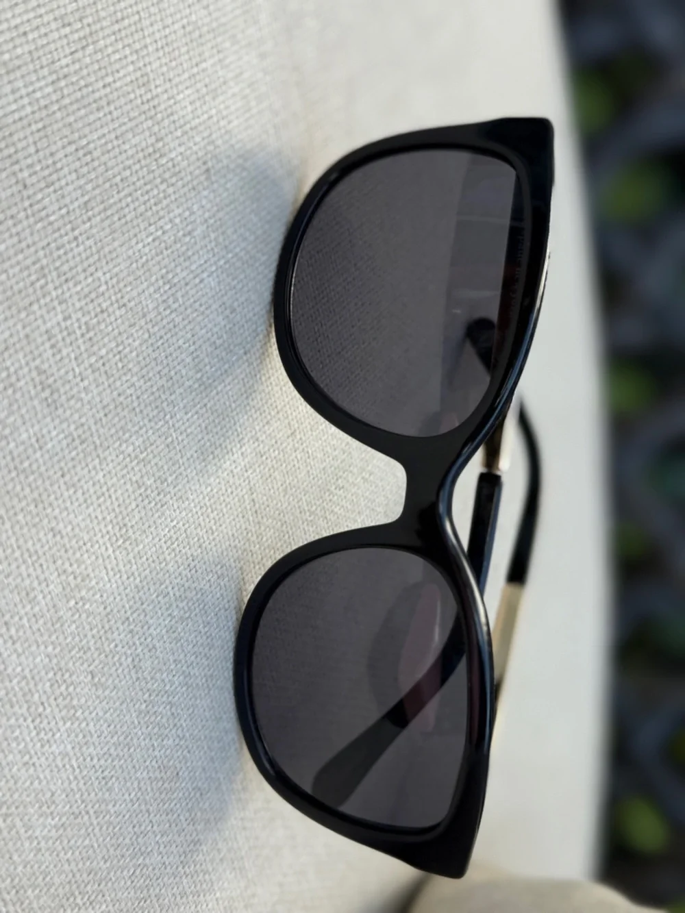 Kate Spade Black & Gold Sunglasses